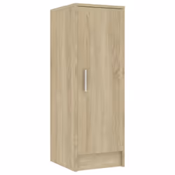 vidaXL Shoe Cabinet Sonoma Oak Engineered Wood Household Shoe Storage Rack - Additional view 5