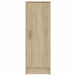 vidaXL Shoe Cabinet Sonoma Oak Engineered Wood Household Shoe Storage Rack - Additional view 7