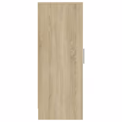 vidaXL Shoe Cabinet Sonoma Oak Engineered Wood Household Shoe Storage Rack - Additional view 8