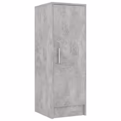vidaXL Shoe Cabinet Concrete Grey Engineered Wood Household Shoe Storage Rack - Additional view 5