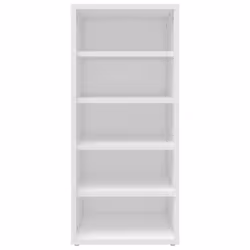 vidaXL Shoe Cabinet White Engineered Wood Shoe Storage Organiser Rack Shelf - Additional view 4