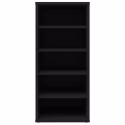 vidaXL 1/2x Shoe Bench Chipboard Shoe Organiser Rack Hall Bench Multi Colours - black, 1 pcs - Additional view 4