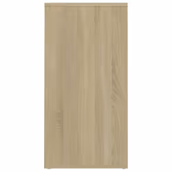vidaXL 2x Shoe Cabinets Sonoma Oak Engineered Wood Storage Organiser Shelf - Additional view 7