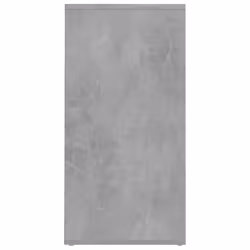 vidaXL 2x Shoe Cabinets Concrete Grey Engineered Wood Shoe Storage Organiser - Additional view 7