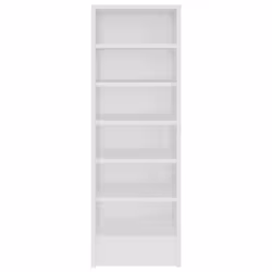 vidaXL Shoe Cabinet White Engineered Wood Wall-Mounted Hanging Shoe Rack Shelf