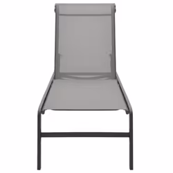 VidaXL 316828 outdoor chair Lounge Steel, Textile Grey - Additional view 4