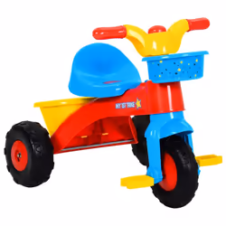 vidaXL Tricycle for Kids Multicolour Children Toddler Bike Trike 3 Wheeler