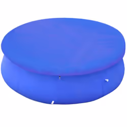 vidaXL 2x Pool Covers for 360-367 cm Round Above-Ground Pools Cloth Sheet