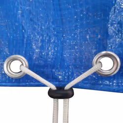 vidaXL 2x Pool Covers for 360-367 cm Round Above-Ground Pools Cloth Sheet - Additional view 5