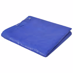 vidaXL 2x Pool Covers PE Rectangular Cover Pool Accessory Cap Ground Cloth