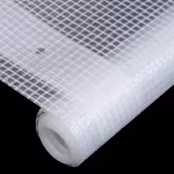 vidaXL 2x Leno Tarpaulins White Greenhouse Replacement Ground Sheet Leno Tarp - Additional view 4