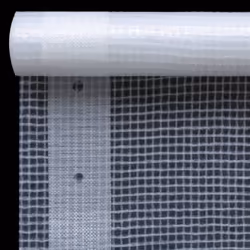 vidaXL 2x Leno Tarpaulins White Greenhouse Replacement Ground Sheet Leno Tarp - Additional view 2