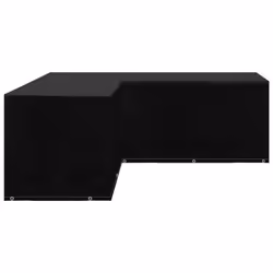 vidaXL 2x Garden Furniture Covers L-Shaped 12 Eyelets Patio Furniture Cover