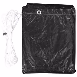 vidaXL 2x Garden Furniture Covers L-Shaped 12 Eyelets Patio Furniture Cover - Additional view 4