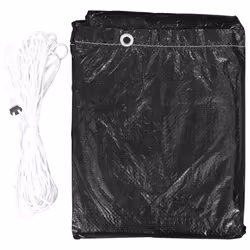 vidaXL 2x Garden Furniture Covers 7 Eyelets Outdoor Patio Furniture Cover Set