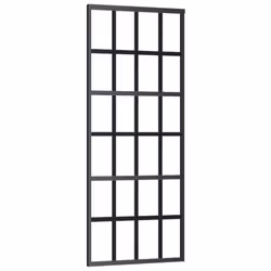 vidaXL Sliding Door with Hardware Set ESG Glass&Aluminium Sliding Door System - Additional view 4