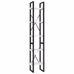 VidaXL 3081968, White, Metal, Wood, 400 mm