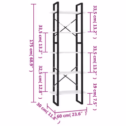 VidaXL 3081978 living room bookcase - Additional view 6