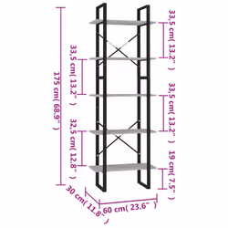 VidaXL 3081982 living room bookcase - Additional view 6