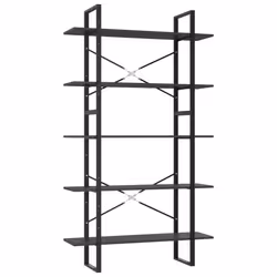 VidaXL 3082000, Grey, Metal, Wood, 1000 mm