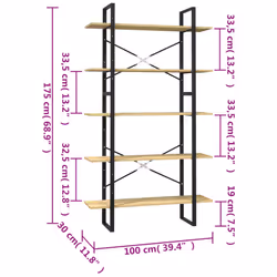 VidaXL 3082003 living room bookcase - Additional view 5