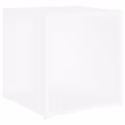 vidaXL Side Table White Engineered Wood Corner Cabinet Unit End Sofa Table
