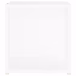 vidaXL Side Table White Engineered Wood Corner Cabinet Unit End Sofa Table - Additional view 5