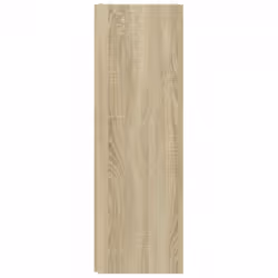 vidaXL Corner Cabinet Sonoma Oak Engineered Wood Indoor Book Storage Cabinet - Additional view 6