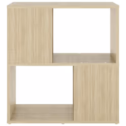 vidaXL Book Cabinet Highboard Book Rack Display Storage Shelf Engineered wood - sonoma oak