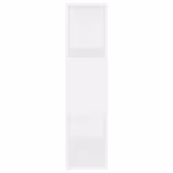 vidaXL Book Cabinet Room Divider Engineered Wood Privacy Screen - white, 60 x 24 x 94 cm - Additional view 5