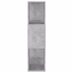 vidaXL Book Cabinet Room Divider Engineered Wood Privacy Screen - concrete grey, 60 x 24 x 94 cm - Additional view 5