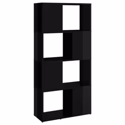 VidaXL 809087, Black, Wood, Wood, 600 mm, 240 mm, 1245 mm