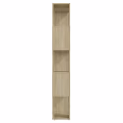 vidaXL Book Cabinet Room Divider Sonoma Oak Book Rack Bookcase Side Cabinet - Additional view 6