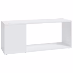 vidaXL TV Cabinet White Engineered Wood Plasma Stereo Book Cabinet TV Stand