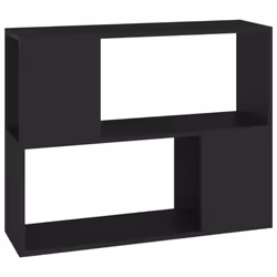 vidaXL TV Cabinet Black Engineered Wood Plasma Hifi Stereo Cabinet TV Stand