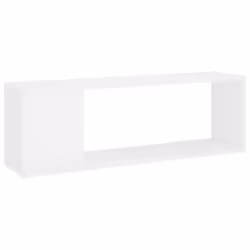 vidaXL TV Cabinet White Engineered Wood Indoor Book Plasma Stereo Hifi Cabinet - Additional view 3