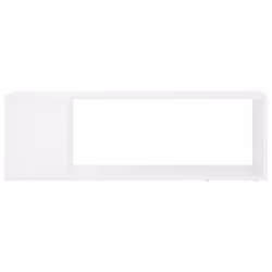 vidaXL TV Cabinet White Engineered Wood Indoor Book Plasma Stereo Hifi Cabinet - Additional view 4