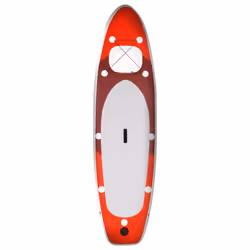 vidaXL Inflatable Stand Up Paddle Board Set Paddleboard Multi Sizes/Colours - red, 330 x 76 x 10 cm