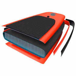 vidaXL Inflatable Stand Up Paddle Board Set Paddleboard Multi Sizes/Colours - red, 330 x 76 x 10 cm - Additional view 8