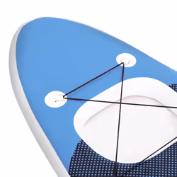 vidaXL Inflatable Stand Up Paddle Board Set Paddleboard Multi Sizes/Colours - sea blue, 360 x 81 x 10 cm - Additional view 6