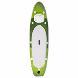 vidaXL Inflatable Stand Up Paddle Board Set Paddleboard Multi Sizes/Colours - green, 360 x 81 x 10 cm
