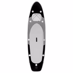 vidaXL Inflatable Stand Up Paddle Board Set Paddleboard Multi Sizes/Colours - black, 360 x 81 x 10 cm