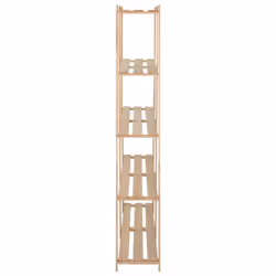 vidaXL Solid Pinewood 5-Tier Storage Rack Home Garage Storage Units Shelf - Additional view 2