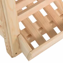 vidaXL Solid Pinewood Potato Box Kitchen Storage Container Bins Onion Box - Additional view 5