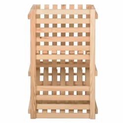 vidaXL Solid Pinewood Potato Box Kitchen Storage Container Bins Onion Box - Additional view 4