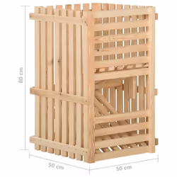 vidaXL Solid Pinewood Potato Box Kitchen Storage Container Bins Onion Box - Additional view 7
