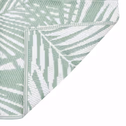 vidaXL Outdoor Carpet Garden Rug Carpet Patio Mat Area Rug Balcony Blanket PP - green, 190 x 290 cm - Additional view 4