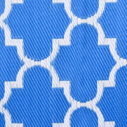 vidaXL Outdoor Carpet Garden Rug Carpet Patio Mat Area Rug Balcony Blanket PP - blue, 160 x 230 cm - Additional view 5