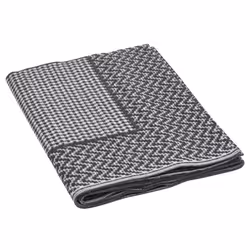 vidaXL Outdoor Carpet Garden Rug Carpet Patio Mat Area Rug Balcony Blanket PP - black and grey, 140 x 200 cm - Additional view 4