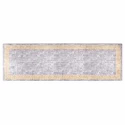 vidaXL Rug Washable Grey Anti Slip Living Room Decor Floor Carpet Area Rug